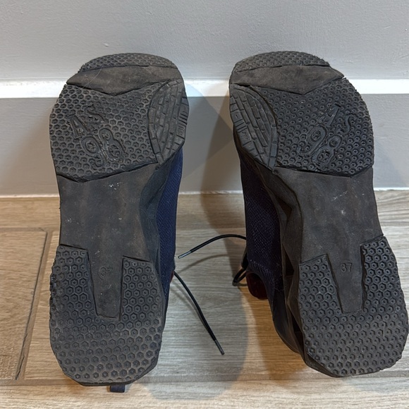 Super cool A.S.98 shoes size 37 u.s. 6.5 blue textured shoes and rivets A.S. 98 - Picture 4 of 9